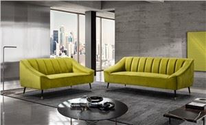 Velvet Sofa Fabrik Moden